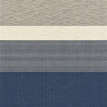 detail motif rayure bleu gris homme polo senior