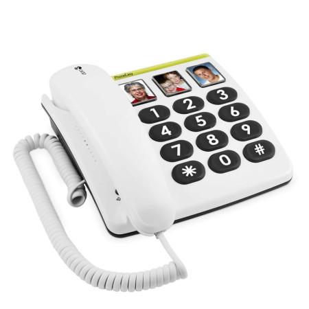 Téléphone à grosses touches Phone Easy 331ph  Doro vue 3/4