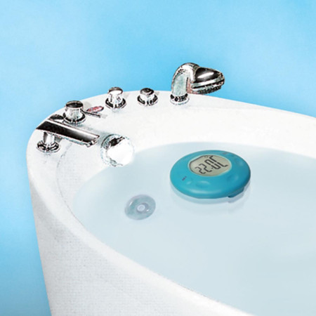 Thermomètre flottant avec alarme en situation