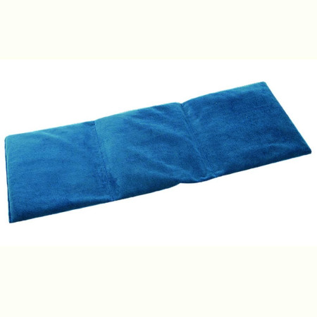 Coussin chauffant long aux pépins de raisin