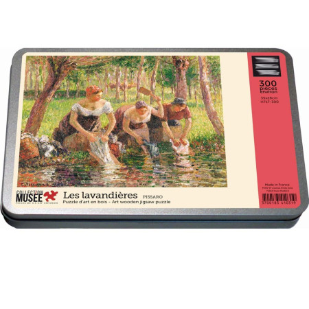 Puzzle d'art 300 grosses pièces Les lavandières