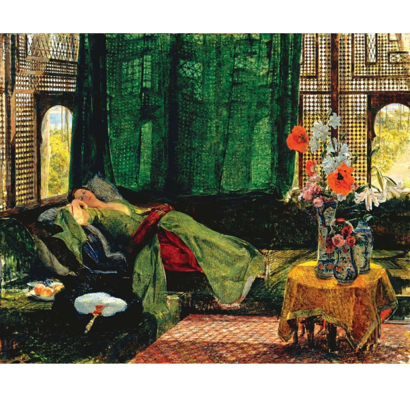 Puzzle d'art 300 grosses pièces La sieste tableau Puzzle d'art 300 grosses pièces La sieste tableau