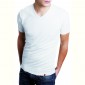 Tee-shirt homme manches courtes blanc bio-céramique