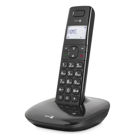 Téléphone sans fil Doro PhoneEasy 110 parlant avec écran rétro-éclairé