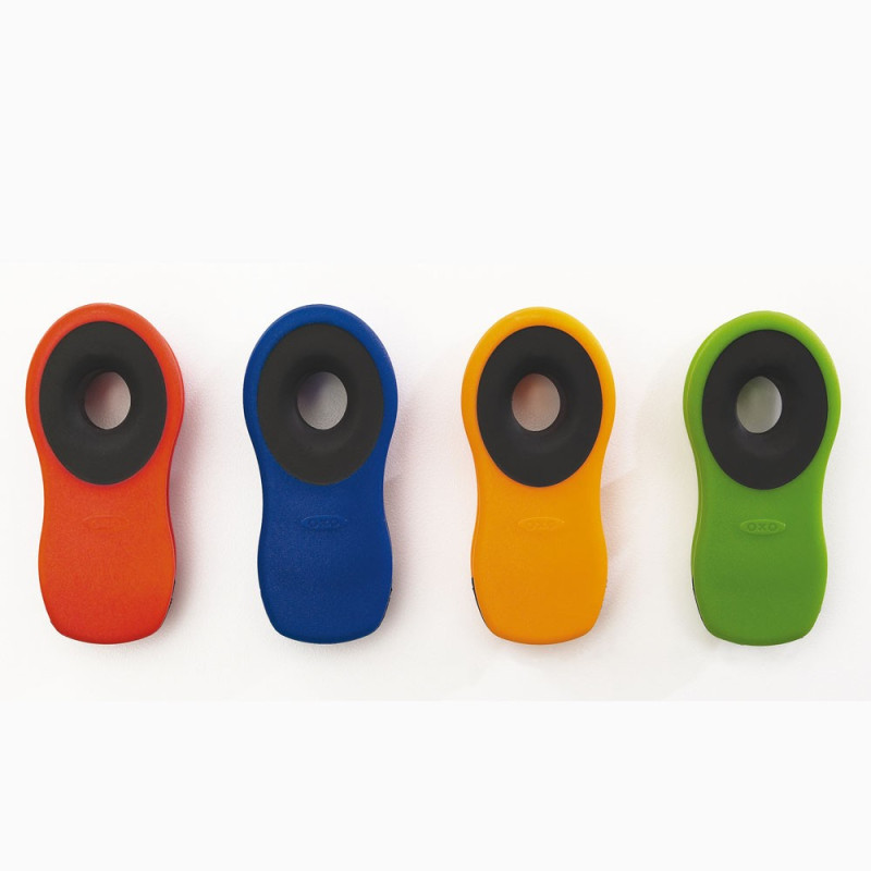 4 clips magnétiques multifonctions Oxo 4 clips magnétiques multifonctions Oxo
