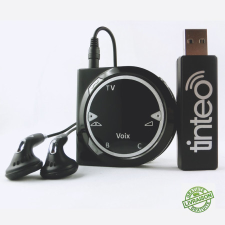 Casque télé et assistant écoute TEO Duo