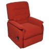 Fauteuil releveur Mint velours brique
