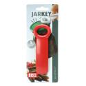 Décapsuleur de bocaux "Jarkey" rouge sur carte