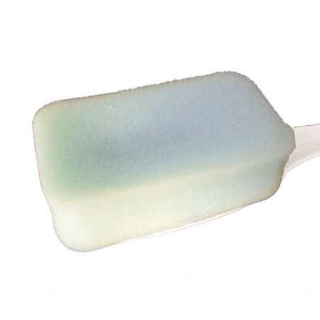 Brosse éponge porte savon côté éponge