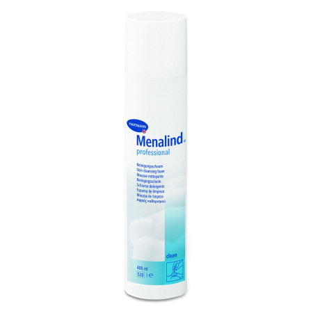 Mousse nettoyante pour la toilette des personnes incontinentes