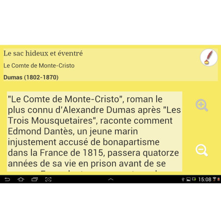 Jeu d'entraînement cérébral Stim'Art - Un texte un jour zoom maxi