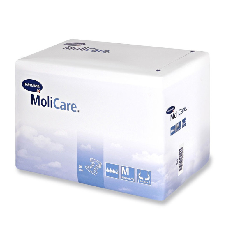 Changes complets Molicare jour Taille 2 M Changes complets Molicare jour Taille 2 M