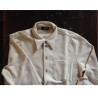 Chemise pure laine de Mérinos naturelle haut de la chemise
