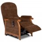 Country fauteuil releveur et relaxation 2 moteurs ouvert longlife soft chocolat