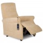 Bolero fauteuil releveur et relaxation 2 moteurs ouvert beige