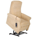 Bolero fauteuil releveur et relaxation 2 moteurs levé beige