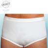 Slip homme incontinence intraversable blanc