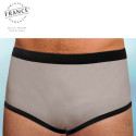 Slip homme incontinence intraversable gris