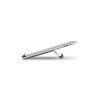 Support tablette aluminium en situation à plat
