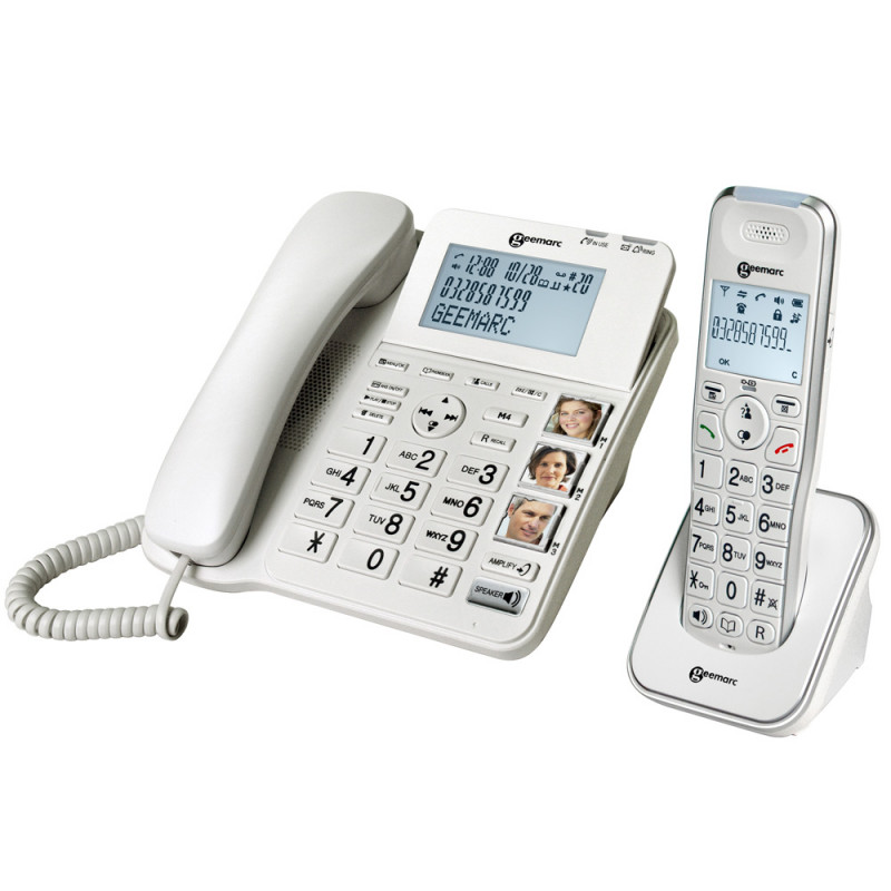 Téléphones pour seniors » Grandes touches ✓ Avec fonction d'appel d'urgence  ✓ Gigaset