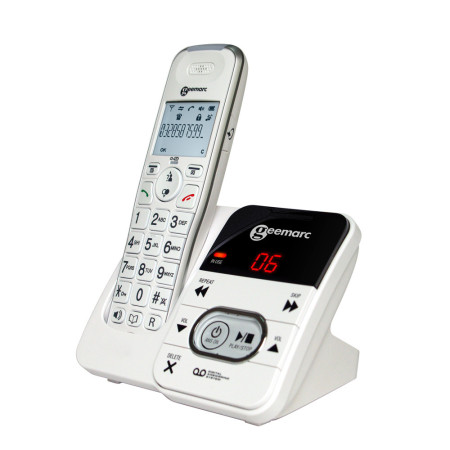 Doro 110 PhoneEasy, téléphone fixe sans fil adapté aux seniors