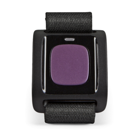 Bracelet d'urgence pour mobiles Doro aubergine
