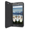 Housse "flip cover" Doro 8040 noire en situation