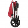 Chariot de courses Go Fun rouge pliage compact