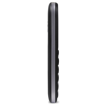 Doro 1361 téléphone mobile noir profil