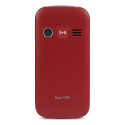 Doro 1361 téléphone mobile rouge dos
