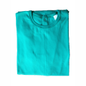 Chemise malade coton femme vert