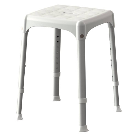 Tabouret de douche carré compact