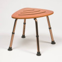 Tabouret de douche assise bois Bamboo