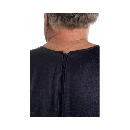 Grenouillère homme jean - Résistante- détail dos