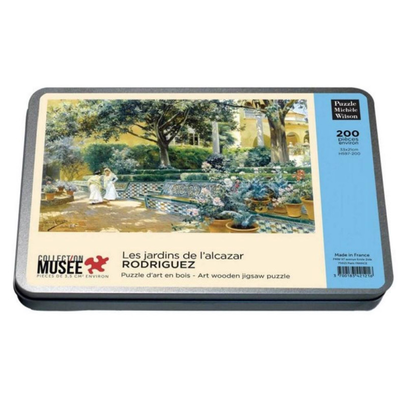 Puzzle "les jardins de l'alcazar" RODRIGUES 200 pièces Puzzle "les jardins de l'alcazar" RODRIGUES 200 pièces