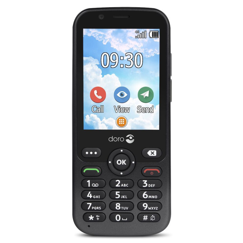 Doro 7010 téléphone mobile + graphite face