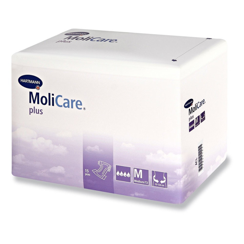 Changes complets Molicare Plus nuit Taille 2 M Changes complets Molicare Plus nuit Taille 2 M