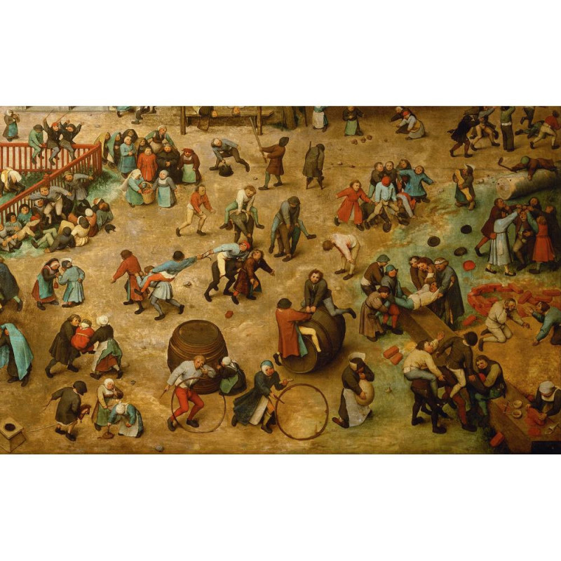 Puzzle d'art 50 grosses pièces " Jeux d'enfants" Puzzle d'art 50 grosses pièces " Jeux d'enfants"