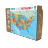 Puzzle 50 pces "Carte des USA"