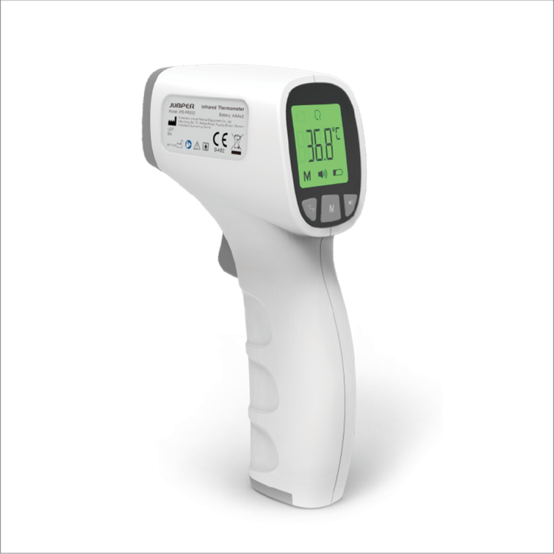 Thermomètre frontal infrarouge recommandé covid-19