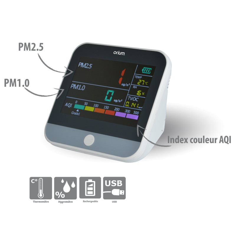 Mesureur CO2 pour problèmes respiratoires Quaelis 24