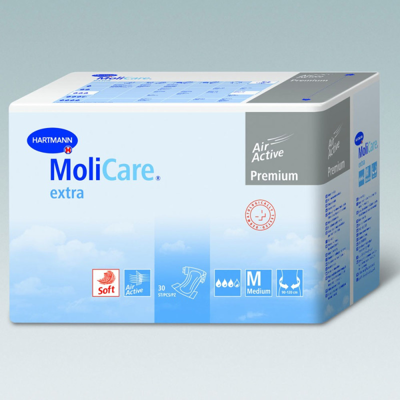 Molicare Premium soft - medium - sachet de 30 Molicare Premium soft - medium - sachet de 30