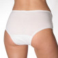Culotte incontinence dentelle - blanche dos