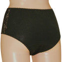 Culotte incontinence dentelle - noire dos