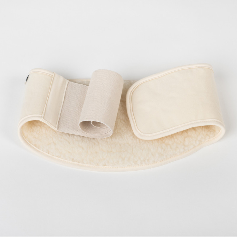 Ceinture chaude Laine de mérinos seule Ceinture chaude Laine de mérinos seule
