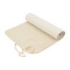 Tapis de yoga pure Laine de mérinos partiellement roulé