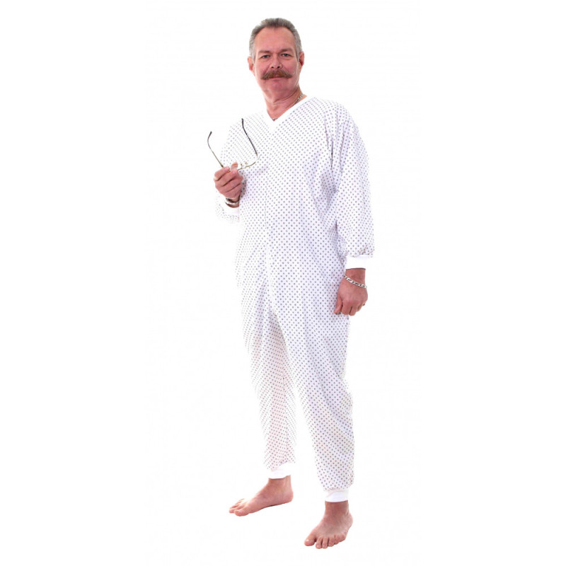 Grenouillère Homme Eco longue de face Grenouillère Homme Eco longue de face