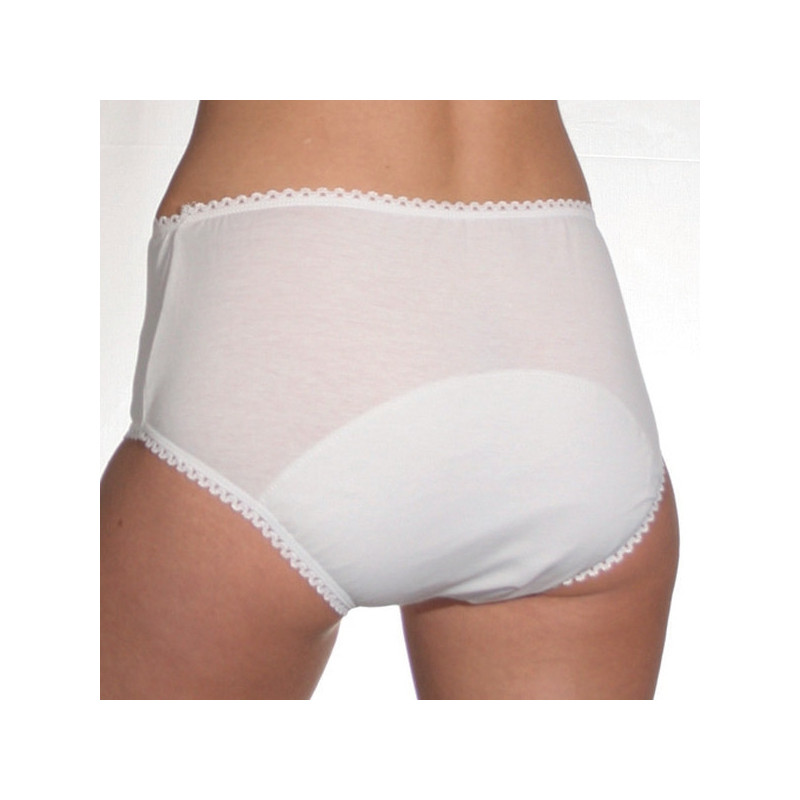 Culotte femme pour faiblesse et incontinence urinaire fond