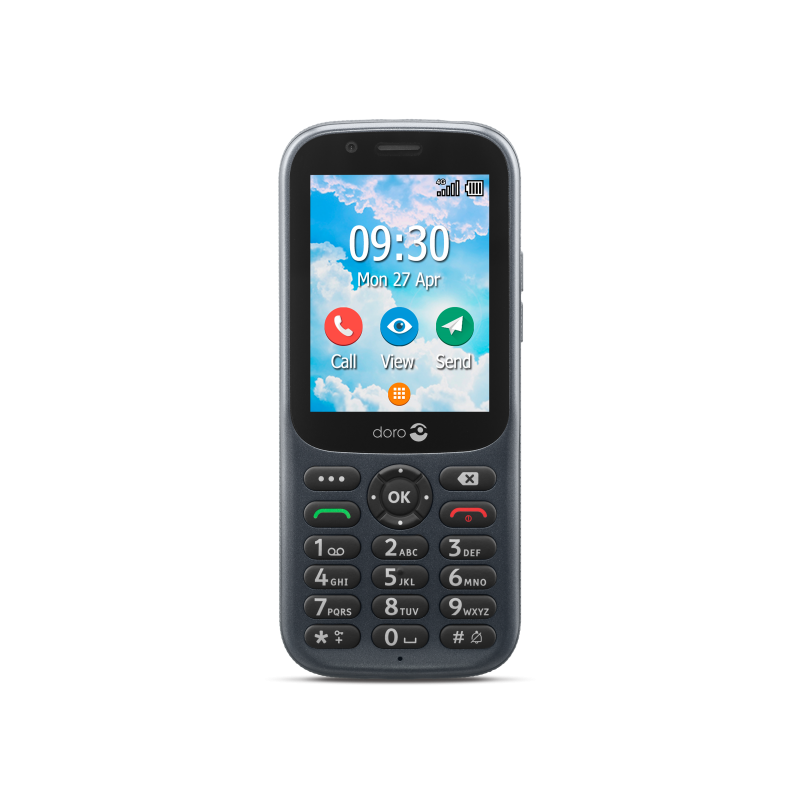 Doro 730X téléphone résistant IP54 de face Doro 730X téléphone résistant IP54 de face
