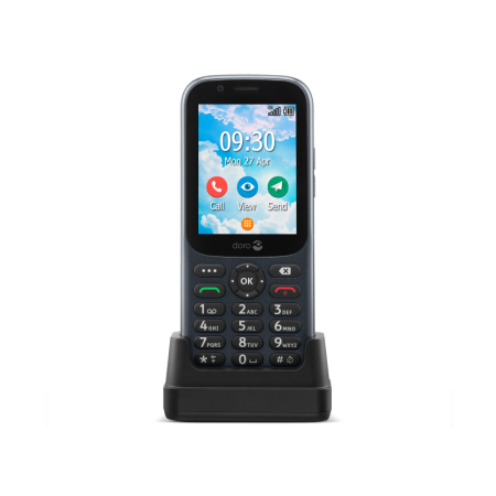 Doro 730X téléphone résistant IP54 dans socle